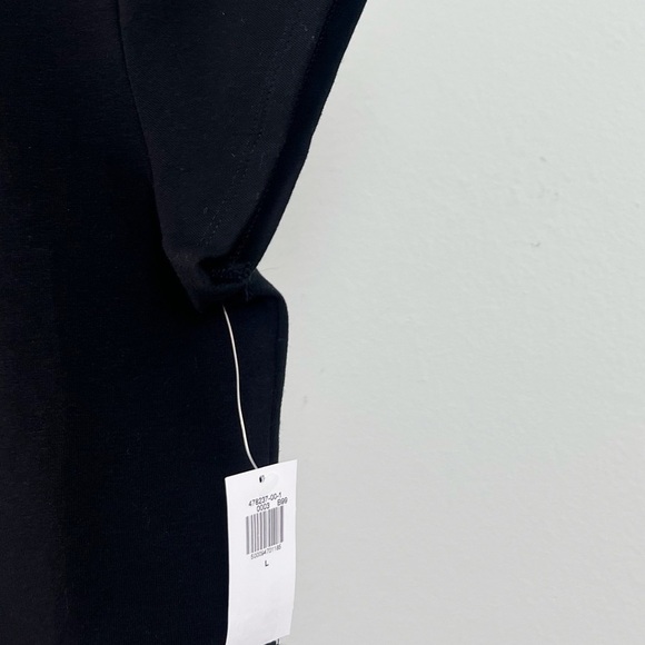 NWT Old Navy Short Sleeve Crossover Cropped Top Black Jack - Picture 8 of 10